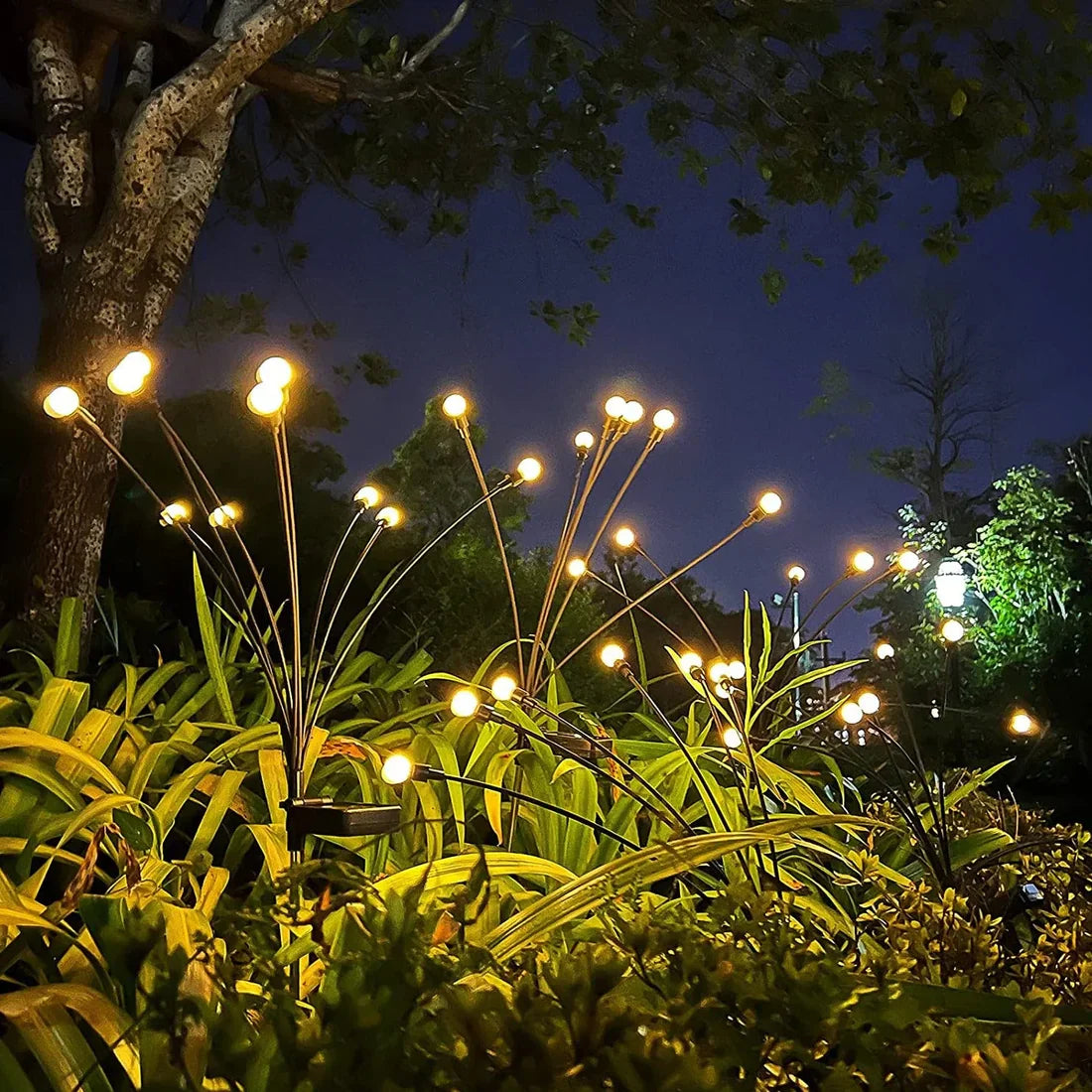 LED-lamper Lucioles Solenergi – Magisk stemning for hagen din