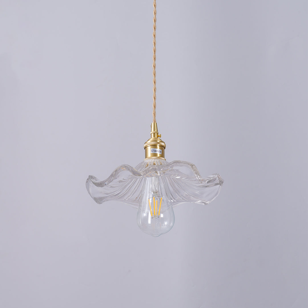Hängende Blumenlampe – Natürlicher Charme und zarte Seele