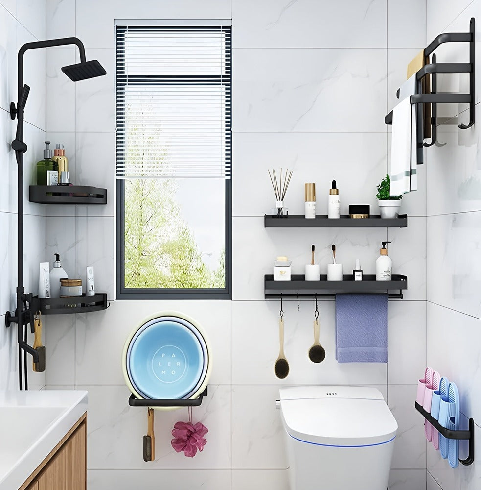 Seinäasennettava design-pyyhekuivain - Moderni eleganssi ja tilaa säästävä muotoilu