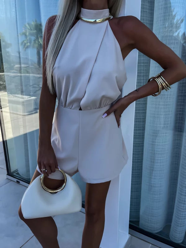 Dorcas | Salopetă Scurtă Elegantă – Stil Îndrăzneț și Rafinat