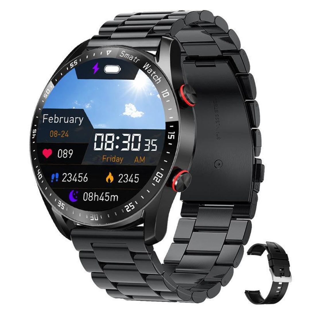 Elegante Slimme Horloge – Verfijnde Stijl En Slimme Functies