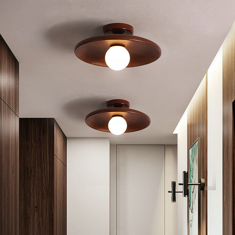 Rund Lampa – Enkel Stil Och Raffinerad Atmosfär