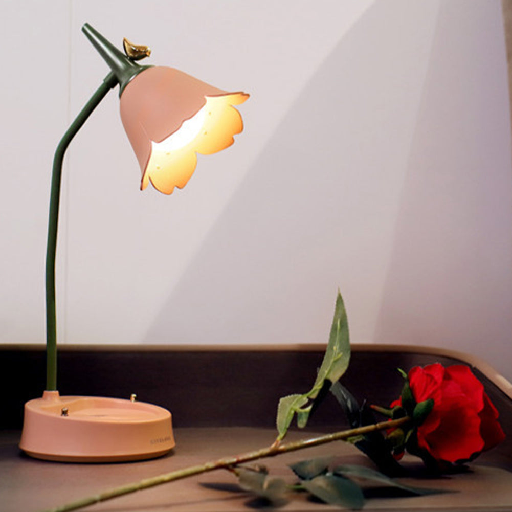 Lampe De Bureau Fleur – Élégance Et Lumière Douce