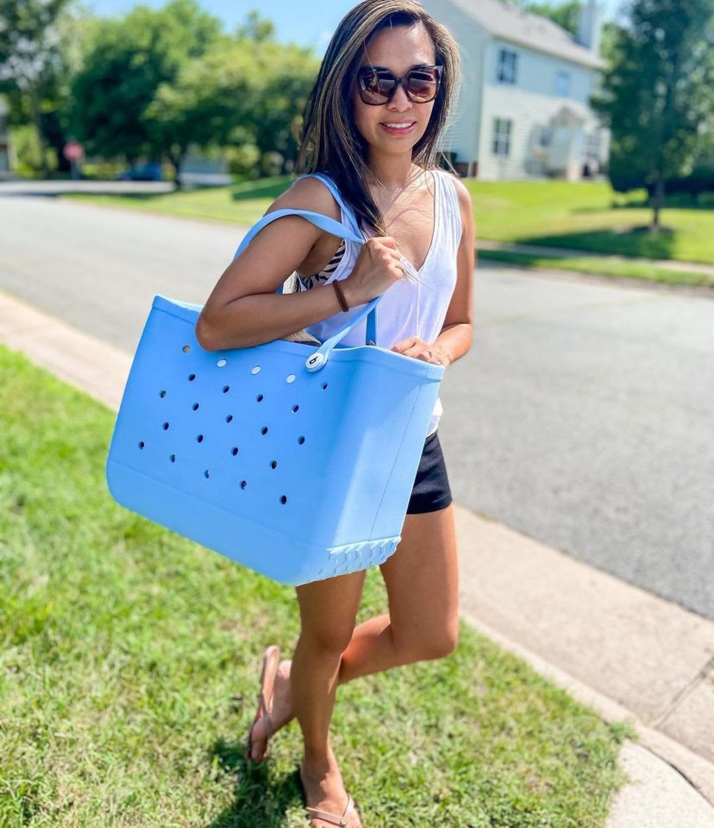 Merev strandtáska - Színes design és nagy kapacitás