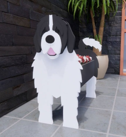 Vaso de Flores Original — Forma de Cão