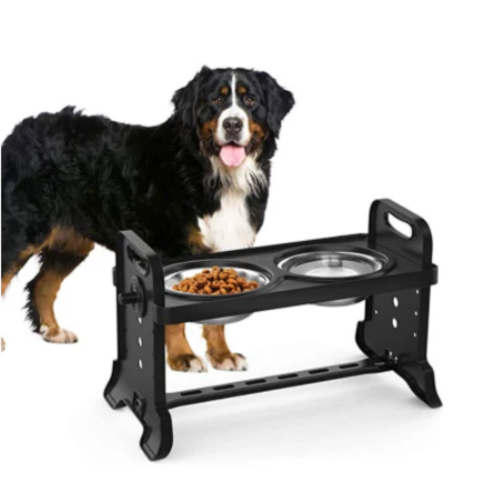 Comedero Elevado — Antideslizante Para Perro