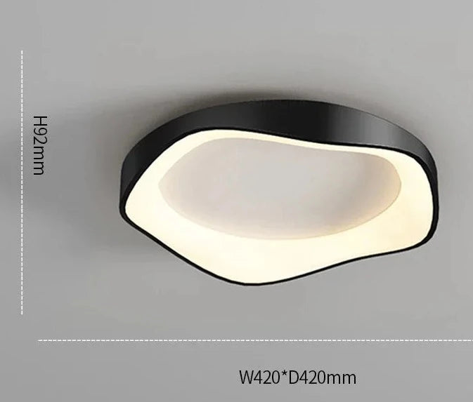 Asymmetrische LED-Deckenleuchte – Trend und Eleganz