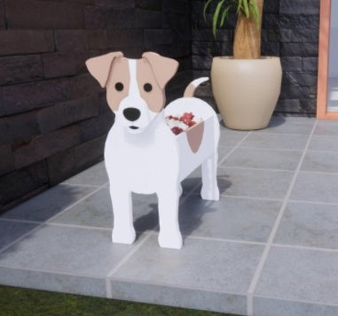 Vaso de Flores Original — Forma de Cão