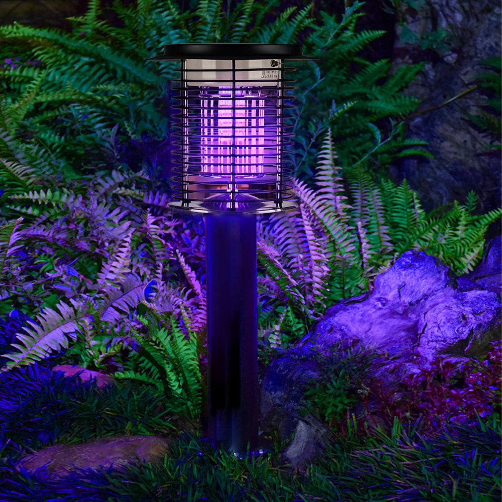 Voděodolná lampa proti komárům – Solární a USB nabíjení