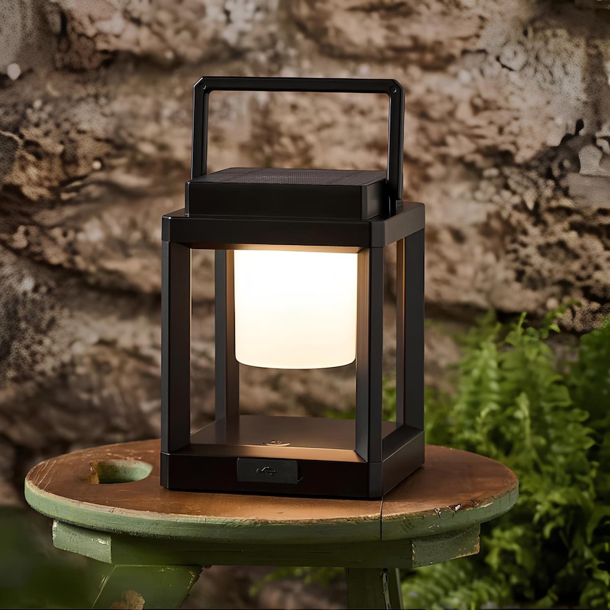 Modern Solar Lantern – Elegant and Durable Lighting