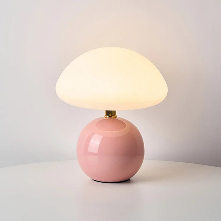 Lampe De Table En Forme De Champignon – Élégance Et Originalité