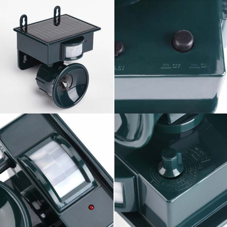 Repelent electronic pentru grădină — vânează păsările și protejează spațiile dumneavoastră