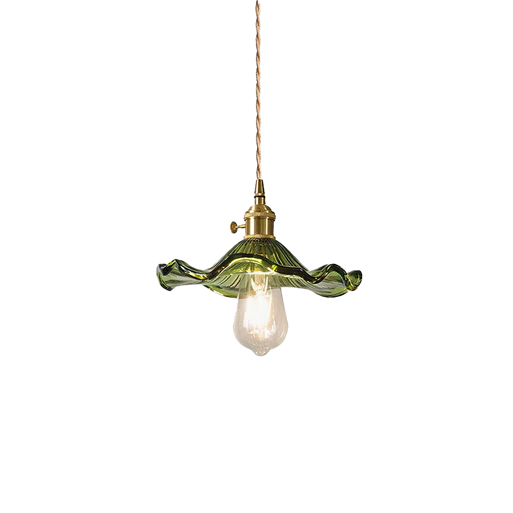 Hängende Blumenlampe – Natürlicher Charme und zarte Seele