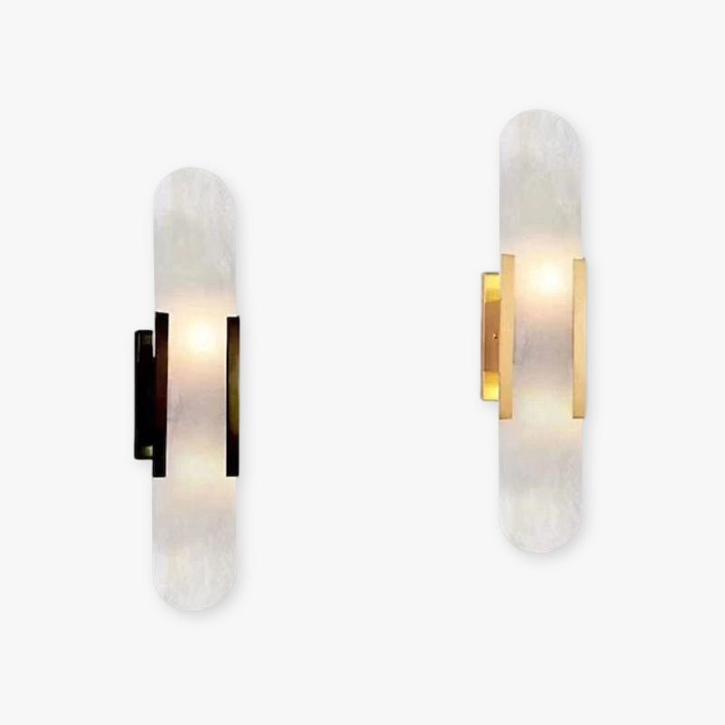 Aplica LED Neagră și Aurie – Eleganță Modernă și Design Chic
