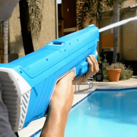 Elektrisch waterpistool - automatisch opladen en krachtig spuiten