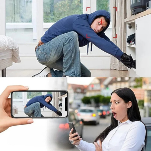 Intelligent Wifi-kamera – Mini-format og høyoppløselig kvalitet