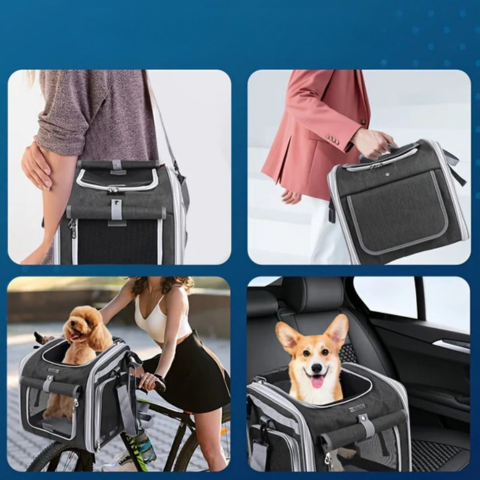 Laajennettava pyöräilykori eläimille – Kätevä ja mukava