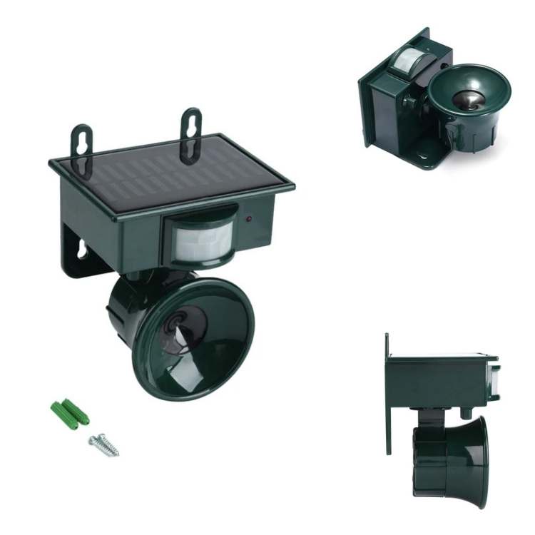 Repelent electronic pentru grădină — vânează păsările și protejează spațiile dumneavoastră