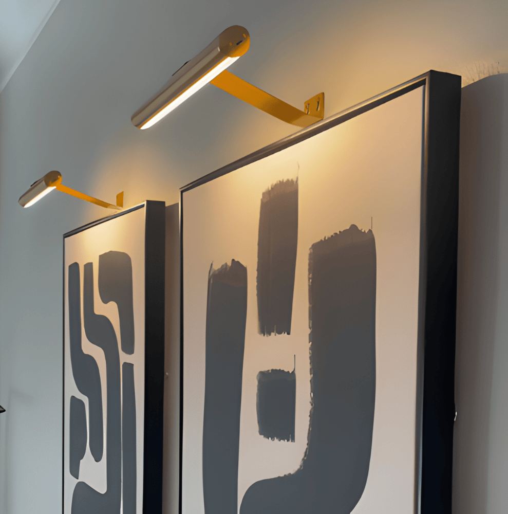 Bezdrátová nástěnná LED lampa s USB dobíjením - plná rotace a pohodlné dobíjení