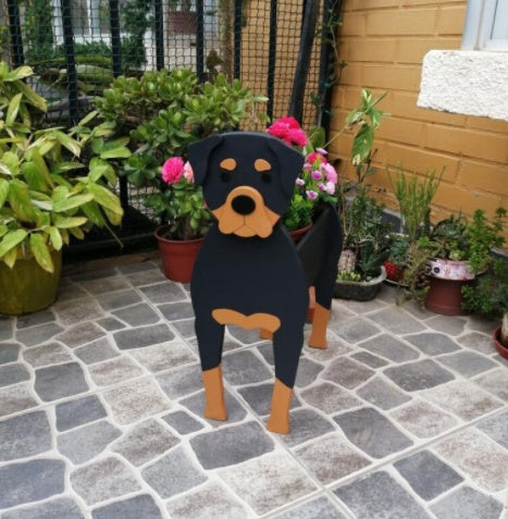 Vaso de Flores Original — Forma de Cão