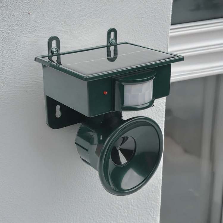 Repelent electronic pentru grădină — vânează păsările și protejează spațiile dumneavoastră