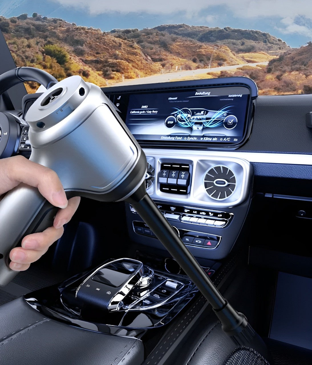 Tragbarer Auto-Staubsauger – Effektive und kabellose Reinigung