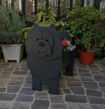 Vaso de Flores Original — Forma de Cão