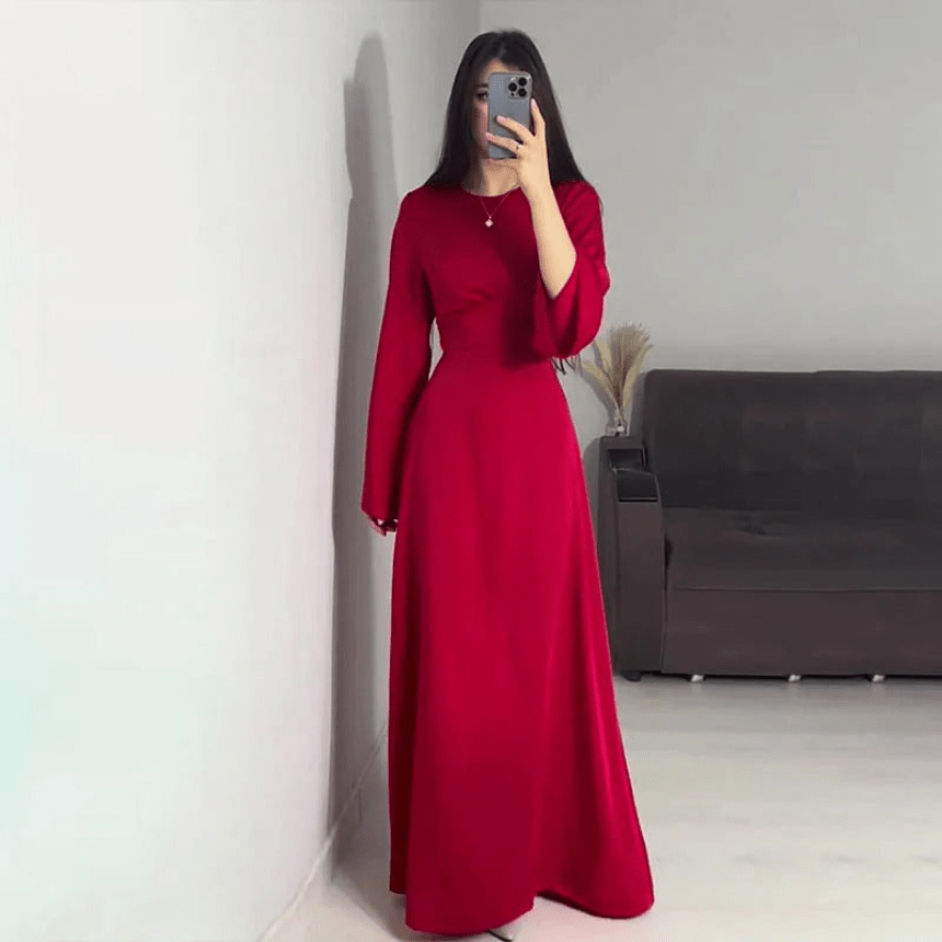 Grazie | Abito Lungo Elegante – Perfetto per Tutte le Occasioni