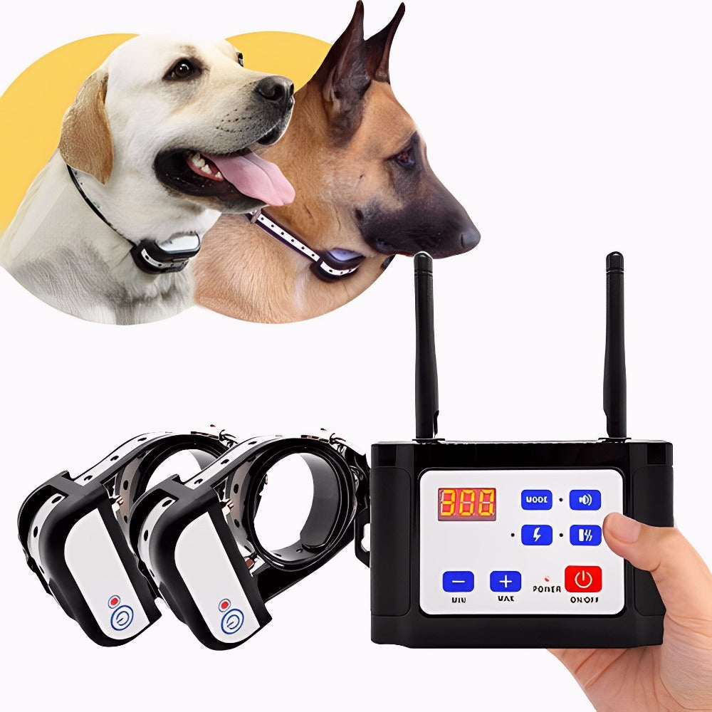 Trådlös Elektronisk Stängsel Med Halsband – Säkerhet För Din Hund 