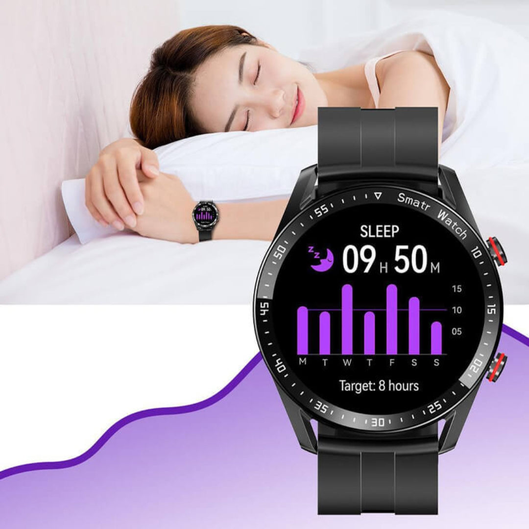 Elegante Slimme Horloge – Verfijnde Stijl En Slimme Functies 