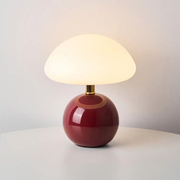 Lampe De Table En Forme De Champignon – Élégance Et Originalité