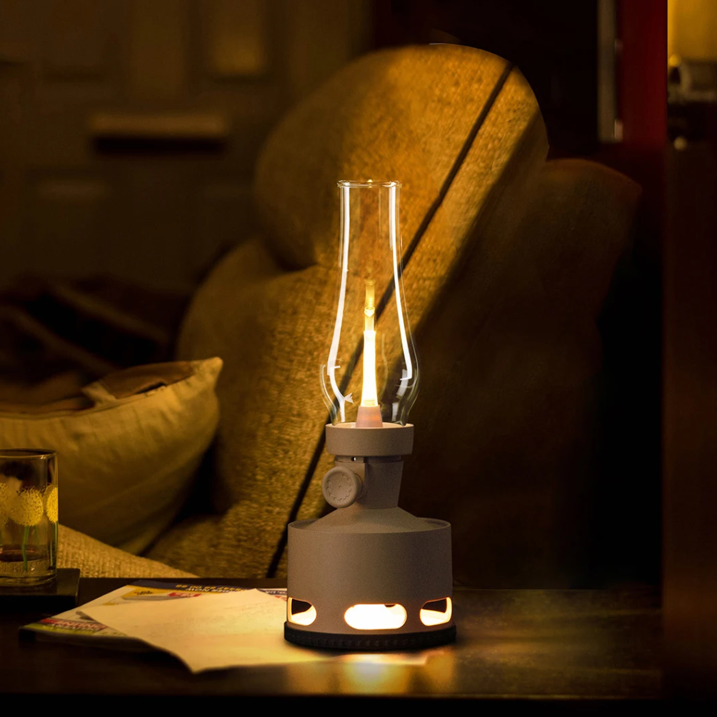 Lámpara LED de Estilo Retro – Iluminación Decorativa Elegante 