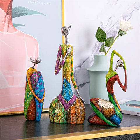 Escultura Abstracta Mujer – Elegancia y Modernidad 