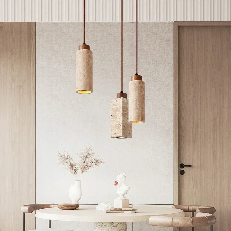 Lampa wisząca z naturalnego kamienia – elegancja i autentyczność 