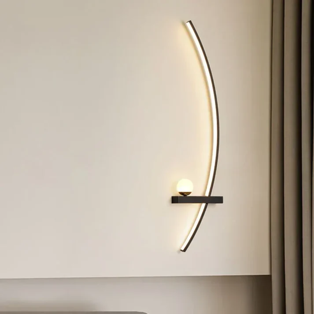 Aplique de Parede LED – Iluminação Moderna e Elegância Minimalista 