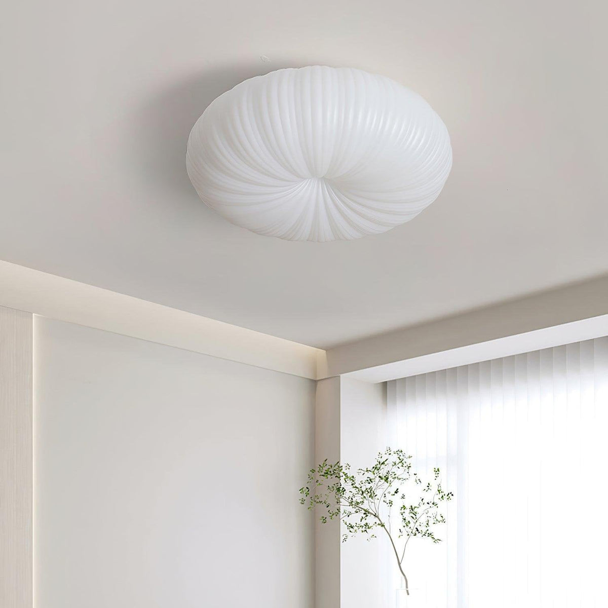 Moderne LED-Deckenlampe mit Fernbedienung - Komfort und Eleganz