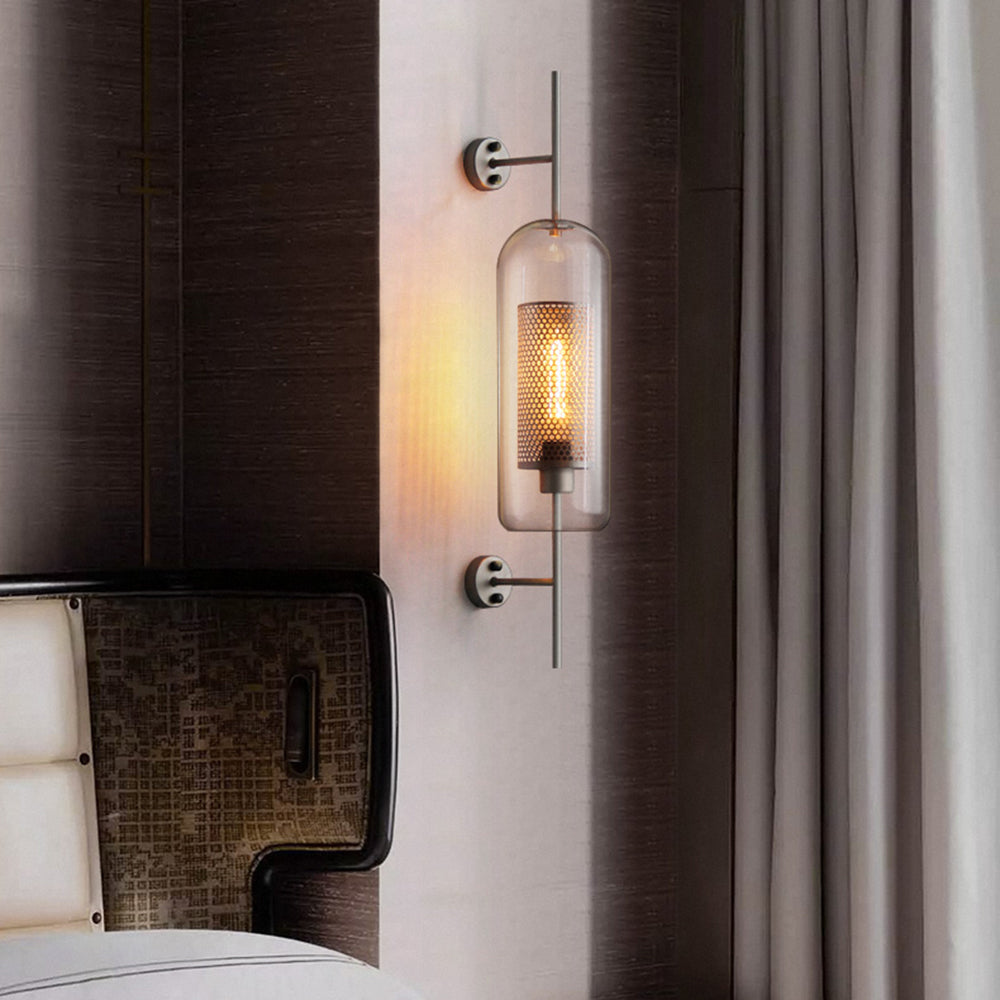 Industriell geometrisk vägglampa - Stil och modernitet