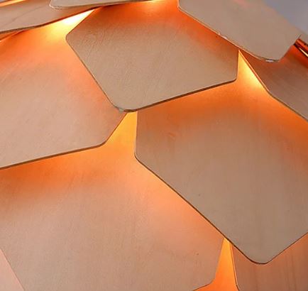 Sculptural Hanging Light – Design Inspired By Nature 