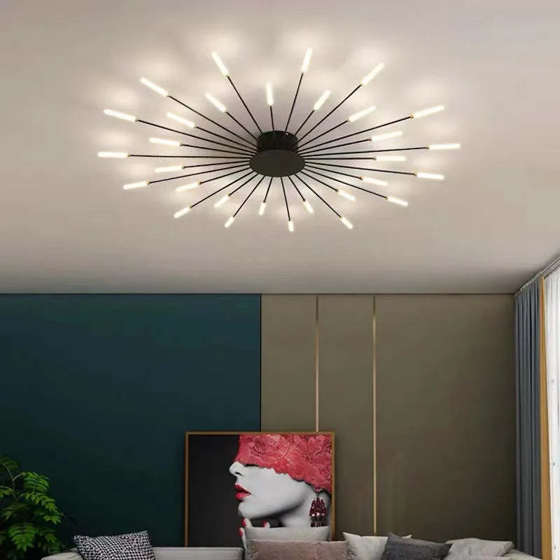 Moderne LED taklampe – Elegant belysning og moderne design 