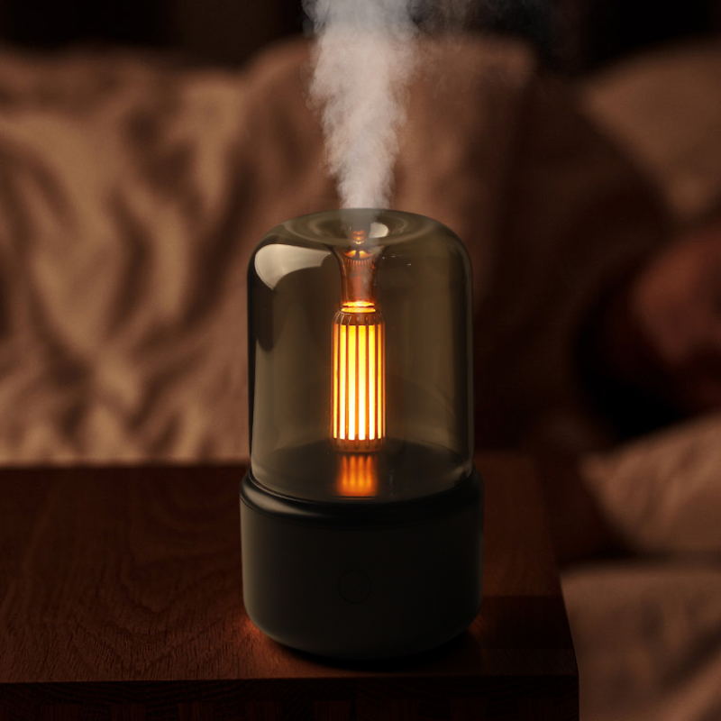 Aromadiffusor Lampe — Beruhigende Flammenatmosphäre 