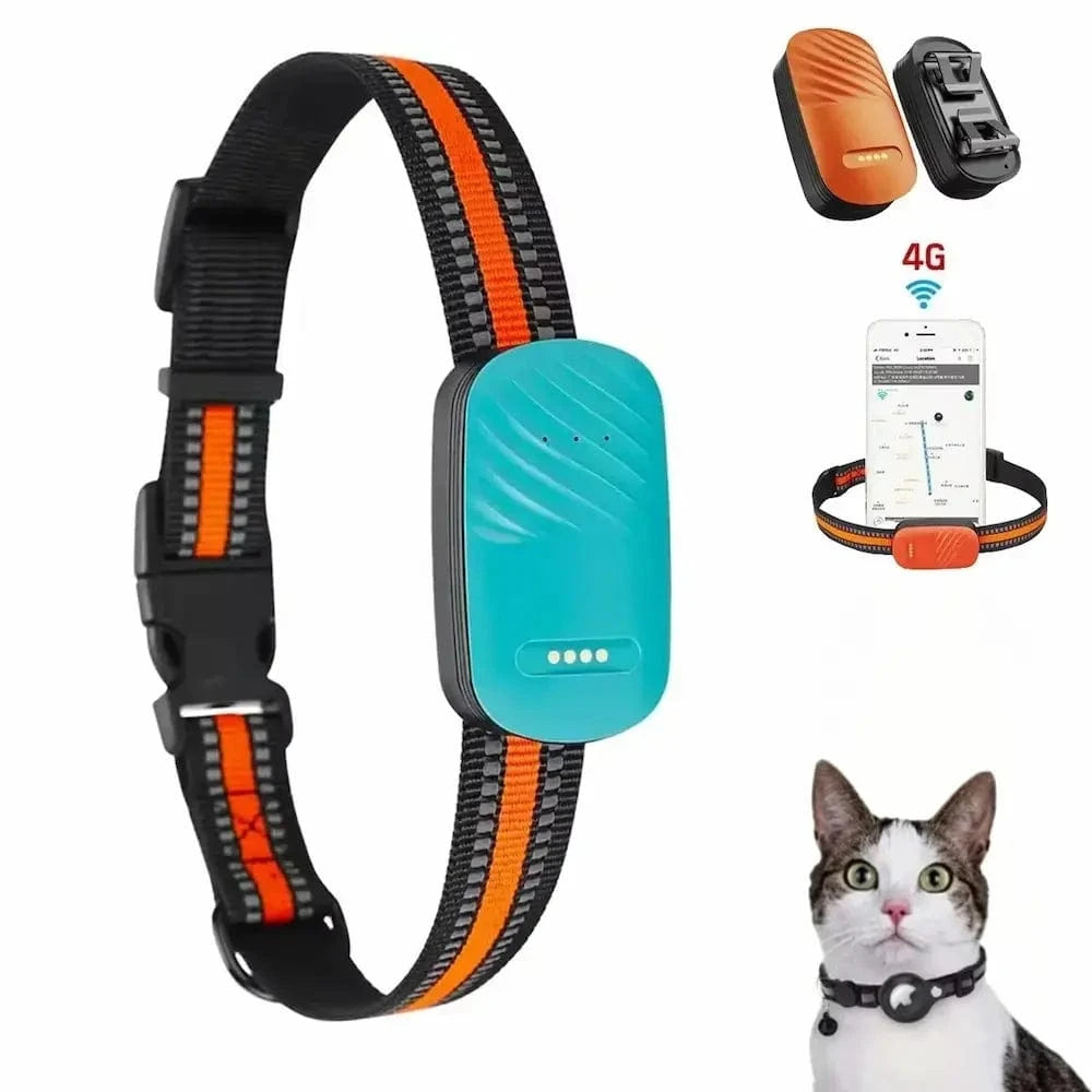 Collar Localizador GPS Para Gato – Localización Y Confort Diario 