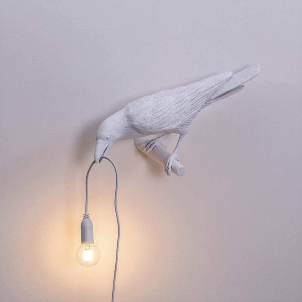 Dekorativ Lampa — Kråka För Mystisk Stämning 