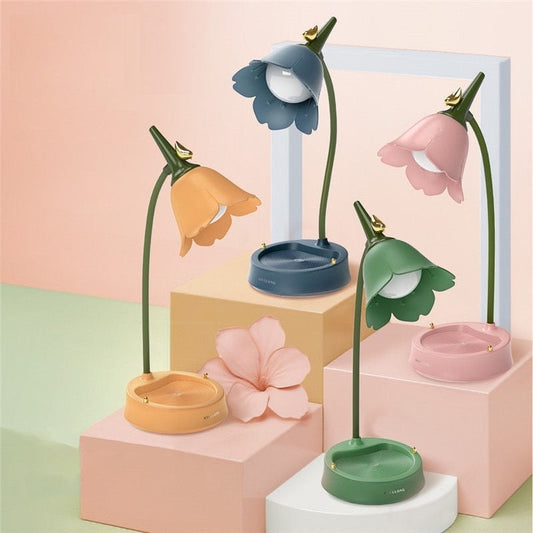 Lampe De Bureau Fleur – Élégance Et Lumière Douce