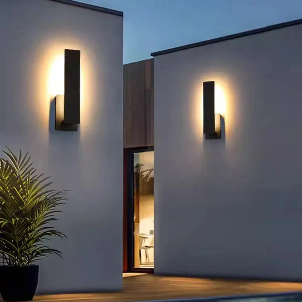 Aplique de exterior resistente IP65 - Solidez y modernidad