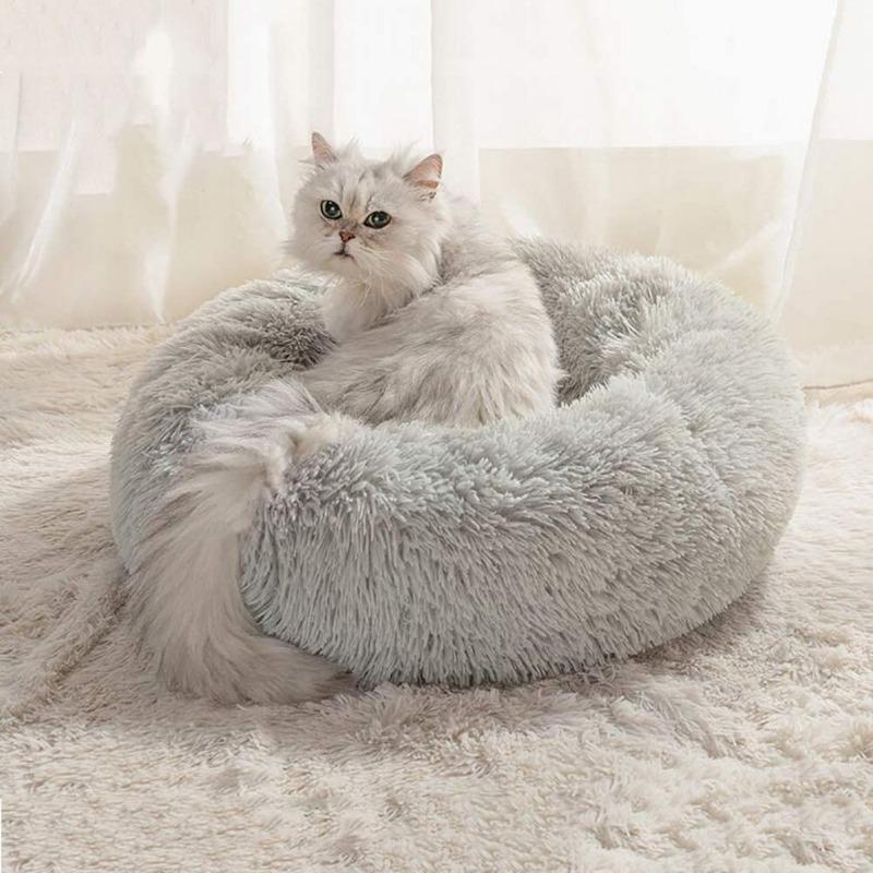 猫用のふわふわベッド - 超モフモフ 