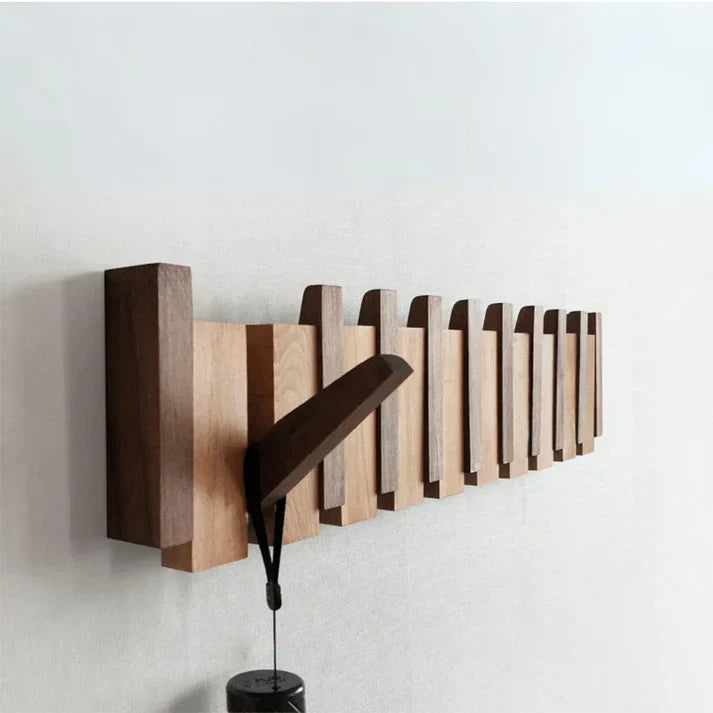 Porte Manteau Mural Design – Style Piano Original Et Élégant