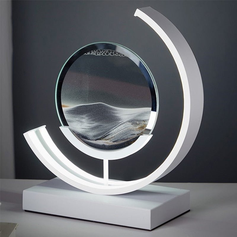 Lampada A Sabbia In Movimento – Rilassamento Visivo E Atmosfera Rilassante 