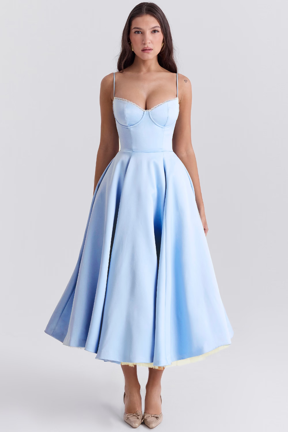 Lory | Robe Mi-Longue À Bretelles – Glamour Classique Et Légèreté