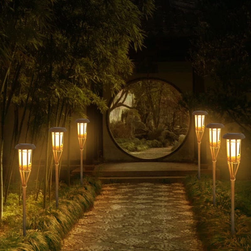 Tiki Solar Lamp - Illuminate Your Evenings in Style 