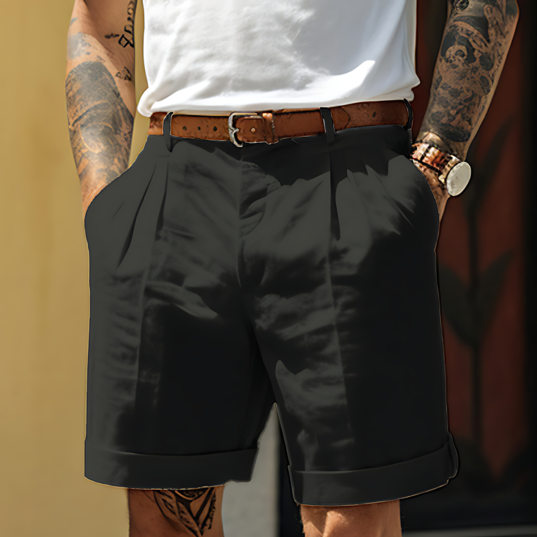 Kenneth | Short Decontractat Chic – Stil Urban Și Croială Îngrijită 